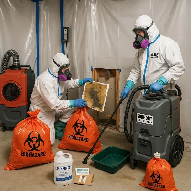Contaminated Water Handling Protocols process in New Market, VA